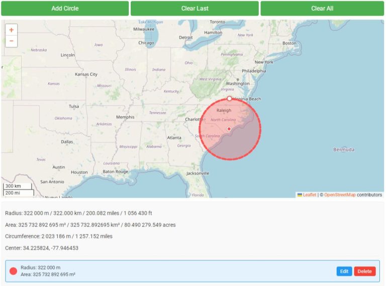 Map Radius Tool Draw Circle Maps - 200 Miles Radius Map Tool 768x570 